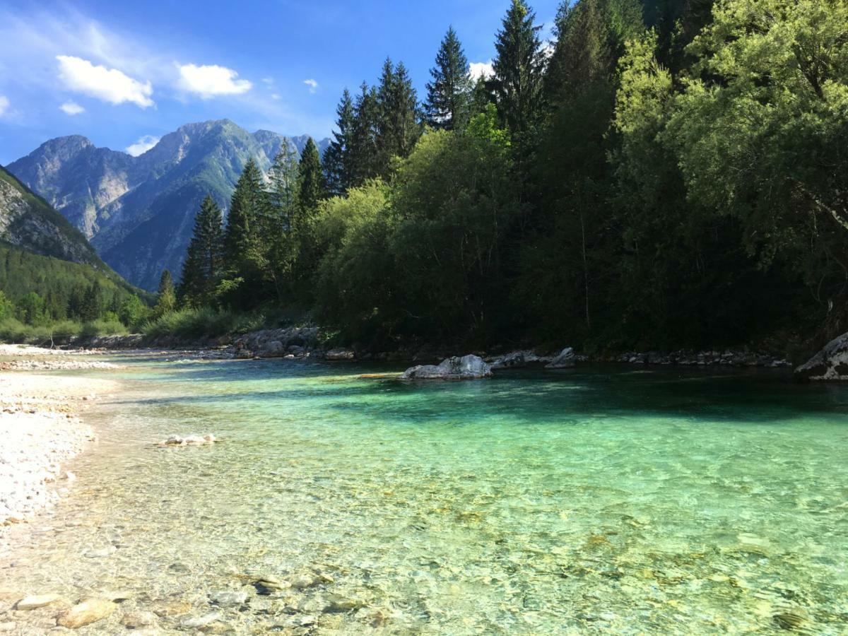 Hisa Patricija Lägenhet Soča Exteriör bild